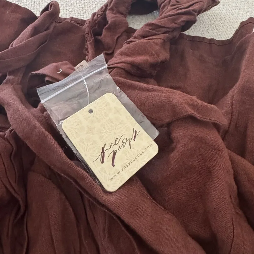 Free People Bom Bom Island Mini Dress NWT